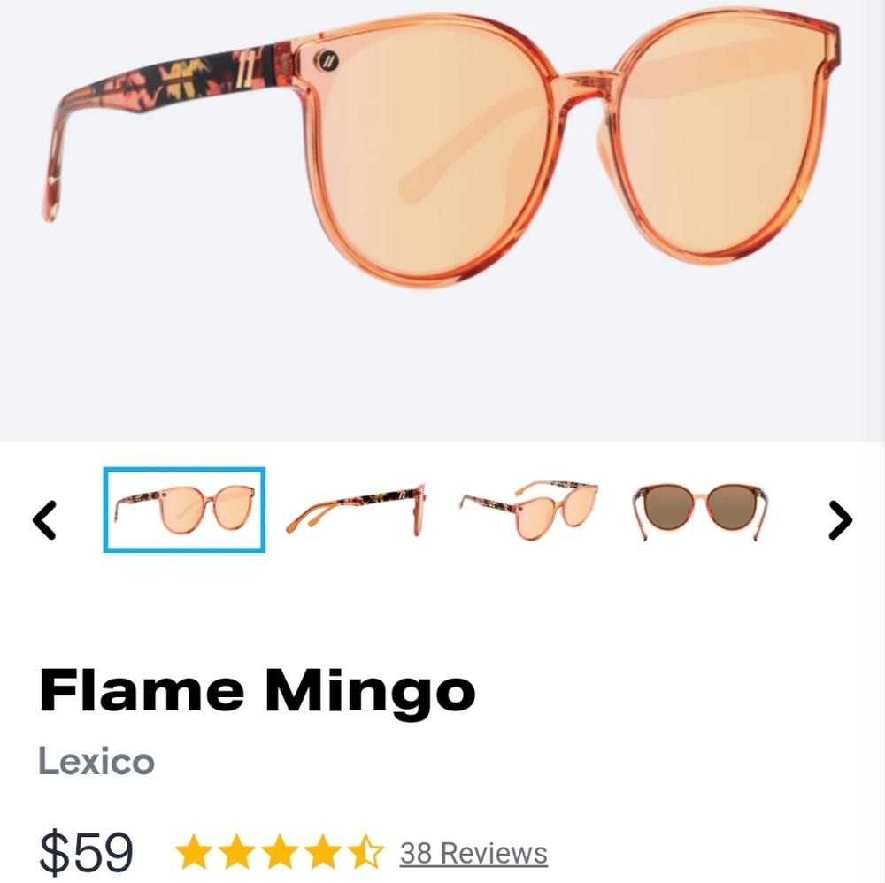 Flame Mingo Blenders Sunglasses